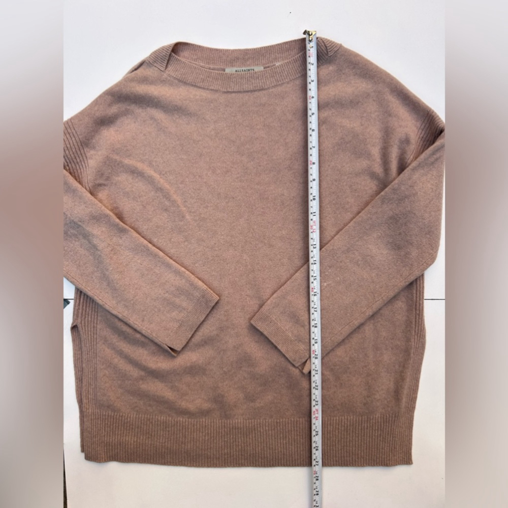 All Saints Cashmere Sweater small blush pink - Picture 8 of 12